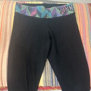 Medium Pink Capris Yoga